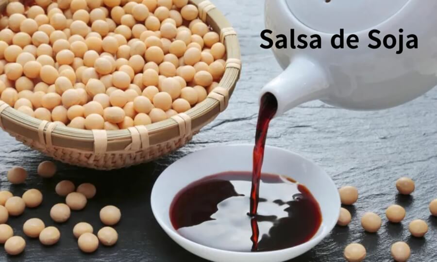 Salsa esencial de Corea es salsa de soja.