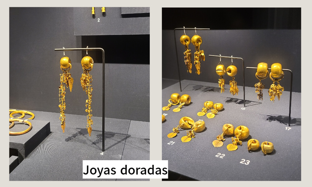 La sala de oro es más hermoso en museo nacional de Gyeongju 