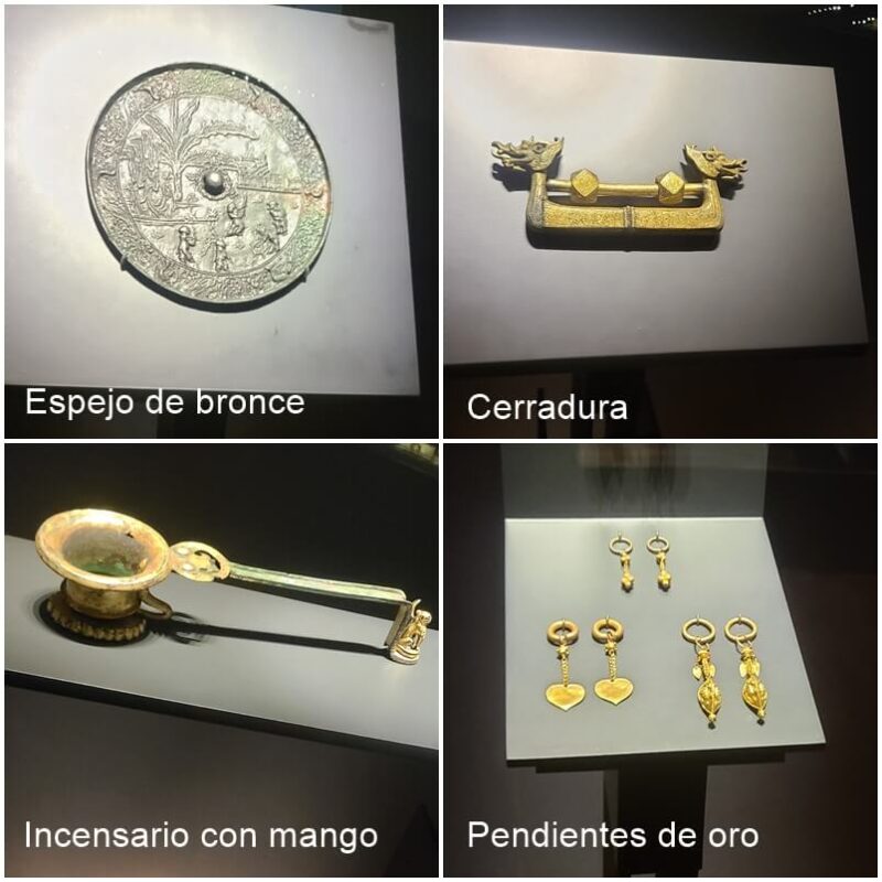 Artesanias metales antiguas en Museo leeum Seúl